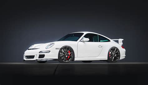 Dr Knauf Slammed Altered Porsche Gt White Mk Black Wheels