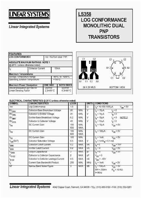 LS358_1267213.PDF Datasheet Download --- IC-ON-LINE