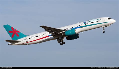 Aircraft Photo Of G OOBH Boeing 757 236 First Choice Airways