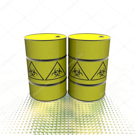 Toxic barrel with biohazard symbol Stock Photo by ©Alperium 1886158