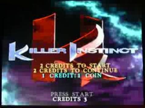 Killer Instinct Borne D Arcade Mame Vid O Dailymotion