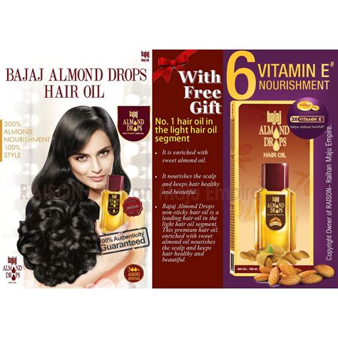 BAJAJ ALMOND DROPS HAIR OIL 200ml Shopee Malaysia