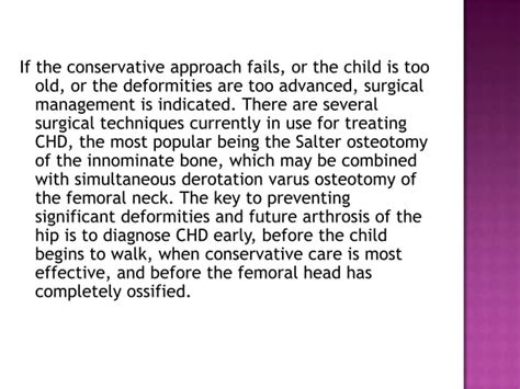 Congenital Hip Dislocation PPT