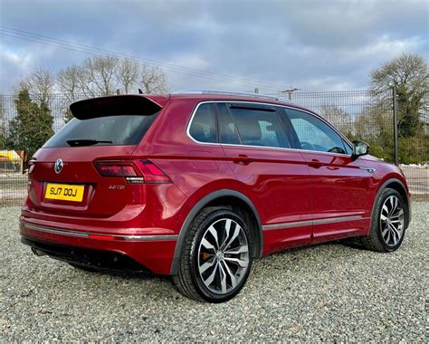 2017 Volkswagen Tiguan 20 R Line Tdi Bmt 4motion 20 Diesel Manual Red £19995 Mc Autosales