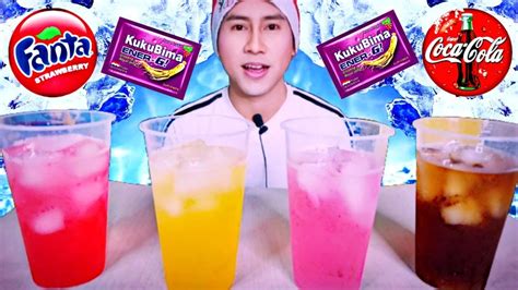 Mukbang Minuman Segar Dingin Asmr Minuman Segar Dingin Asmr Minuman