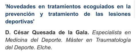 J L Mart Nez Romero On Twitter El Dr Cesar Quesada De La Gala Nos