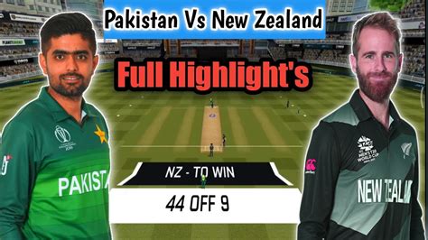 Pakistan Vs New Zealand 4th T20 Full Highlight S 2022 T20 Match Pak