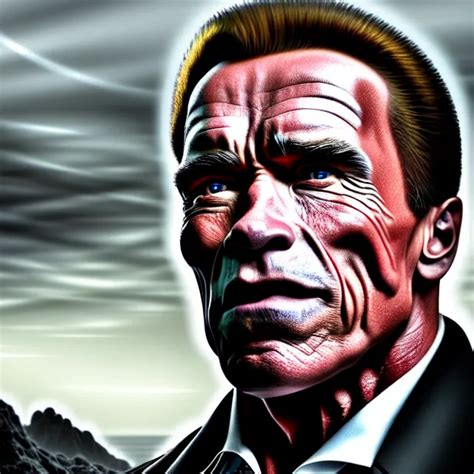 Epic Professional Digital Art Portrait Of Arnold Stable Diffusion