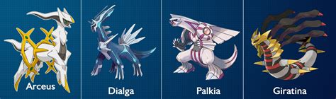 Dialga And Palkia Legends Arceus