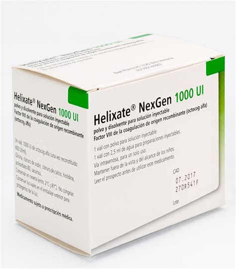 Helixate Nexgen Ui Polvo Y Disolvente Para Solucion Inyectable