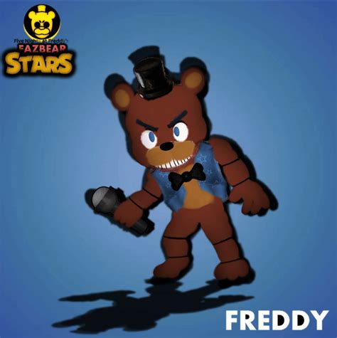 Freddy Fazbear Stars Fnaf X Brawl Stars Rbrawlstars