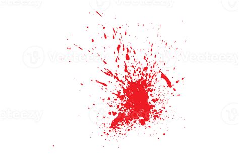 Realistic bloody splatter isolated background 33172371 PNG