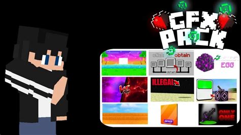 Minecraft Gfx Pack Subs Speacial Youtube