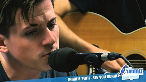 Charlie Puth See You Again Live YouTube