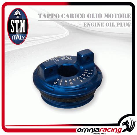 STM Tappo Carico Olio Motore Colore Blu Per Suzuki SUN B020 0001