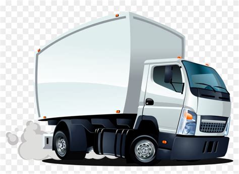 Delivery Truck Clipart Png - Delivery Truck Cartoon, Transparent Png ...