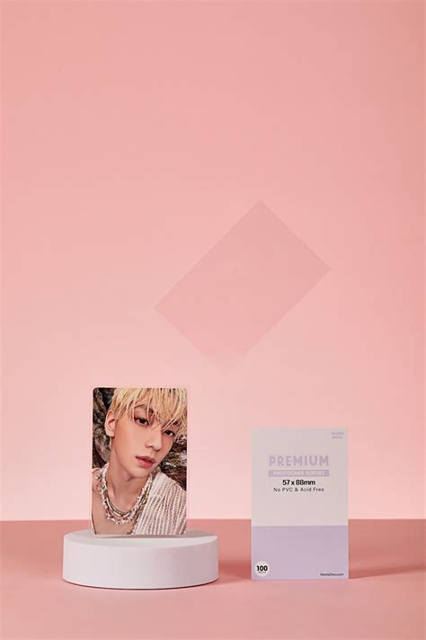 Mandu Deco Premium Thick Photocard Card Sleeves Hard Kpop Photocard