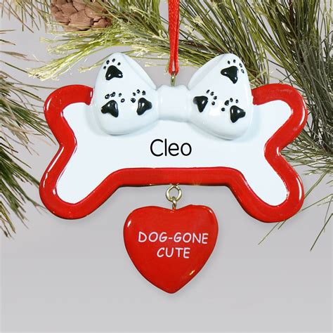 Personalized Dog Christmas Ornament Tsforyounow