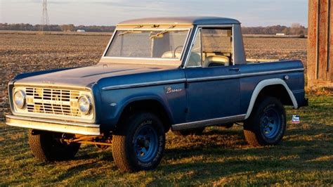 Ford Bronco Prototype Owned By Carroll Shelby Rare Car Network