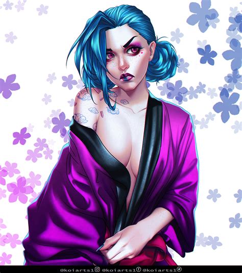 Artstation Jinx Yukata