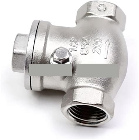 Amazon BSP Wire Mouth Horizontal Non Return Valve 304 Stainless