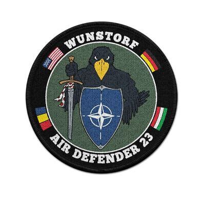 Patch Air Defender 23 Wunstorf Bundeswehr NATO Übung Luftwaffe 42208