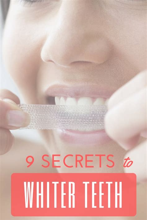 Secrets To Whiter And Brighter Teeth