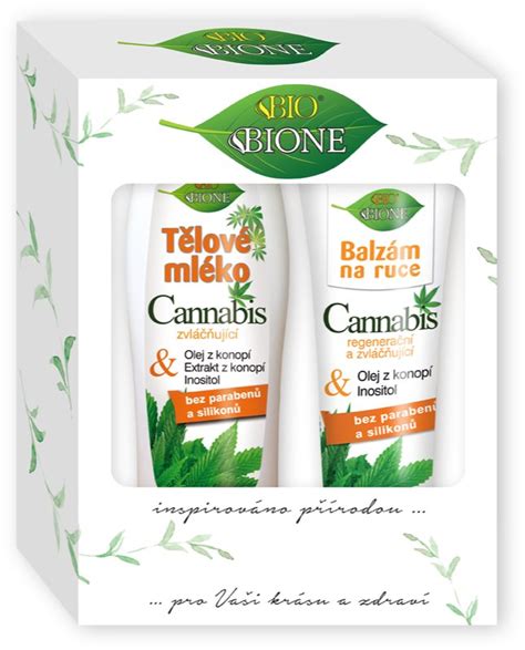 Bione Cosmetics Cannabis Gift Set For The Body Notino Ie