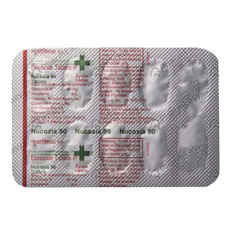 Buy Nucoxia 90 Mg Tablet 10 Online At Flat 15 Off Pharmeasy