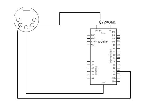 Send And Receive Midi With Arduino Use Arduino For Projects