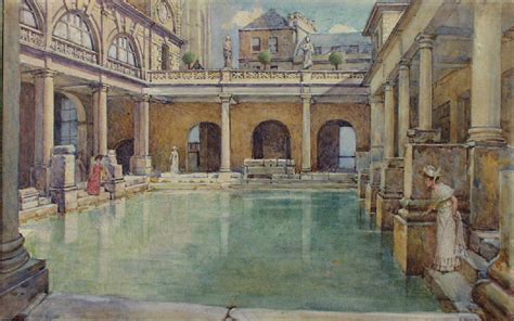 Roman Bath House Painting At Explore Collection Of