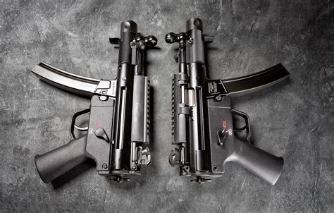 Wallpaper background, Germany, pair, Heckler & Koch, The gun, MP5 ...