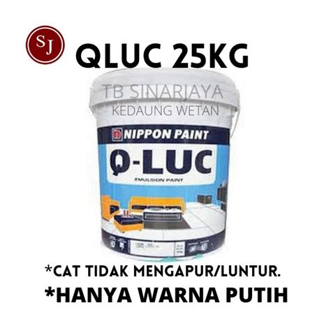 Cat Tembok Interior Cat QLUC Q Luc Qiluc Cat Tembok Warna Nippon Paint