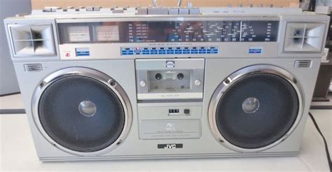 Vintage Retro Jvc Rc M Jw Boom Box Cassette Radio Japan Jvc Boombox