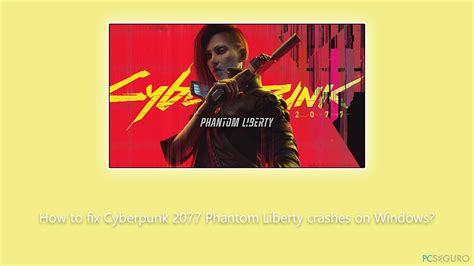 Cómo solucionar los cierres inesperados de Cyberpunk 2077 Phantom