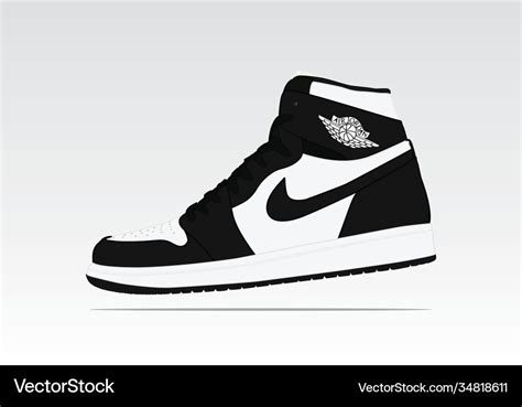 Jordan Shoes Vector Images - Desearimposibles