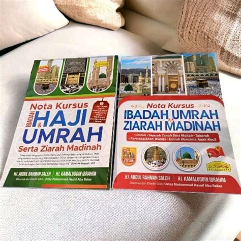 Nota Kursus Tabung Haji Ibadah Haji Umrah Ziarah Madinah Full Colour