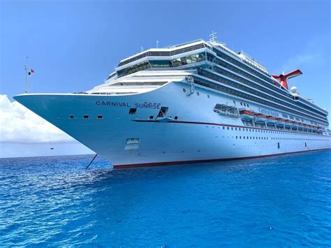 Carnival Sunrise Ship Review 2019 Bermuda Travel Sunrise Carnival