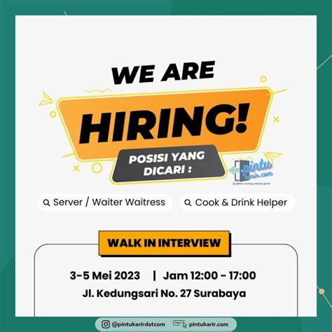 walk  interview surabaya pintukarircom smasmk