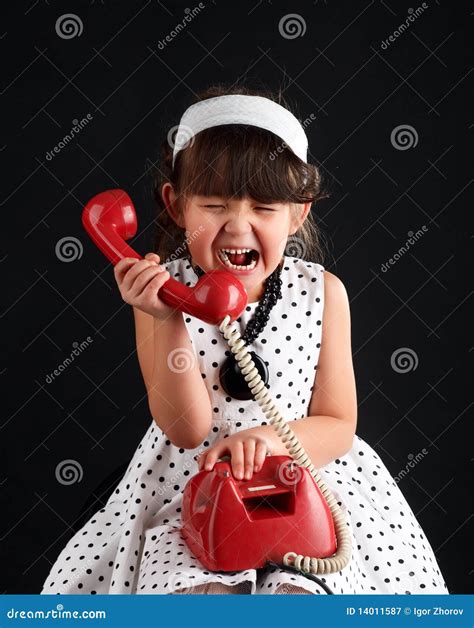 Outcry. stock image. Image of cute, horror, scary, person - 14011587