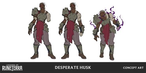 Spideraxe On Twitter Legends Of Runeterra Desperate Husk Concept Art