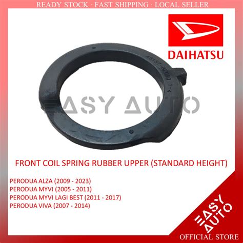 PERODUA MYVI FRONT COIL SPRING RUBBER UPPER STANDARD HEIGHT MYVI LAGI