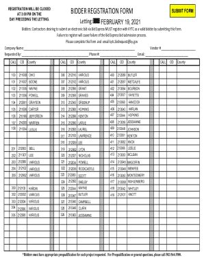 Fillable Online Transportation Ky Please Complete This Form And Email