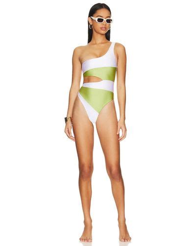 Green Camila Coelho Beachwear And Swimwear Outfits For Women Lyst