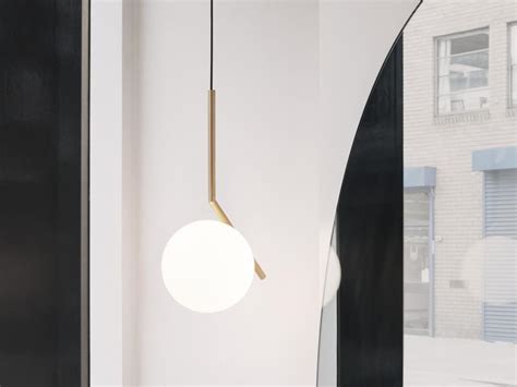 Flos Pendant Light Flos IC S1 Pendant Light Scossa