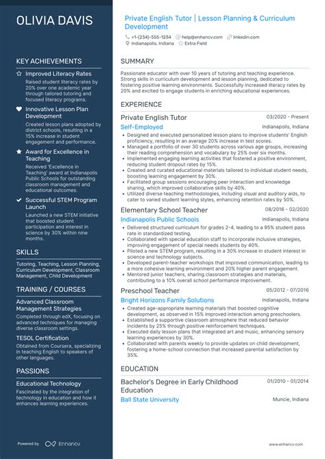 17 English Teacher Resume Examples & Guide for 2025
