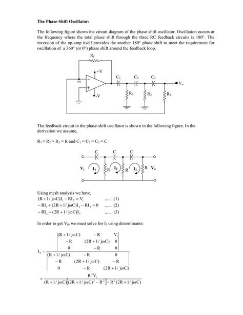 Pdf The Phase Shift Oscillatorjewel Buet Ac Bd Electronics Oscillators Pdf · The Phase Shift