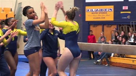 Kent State Gymnastics Vs Bowling Green 2 21 16 YouTube