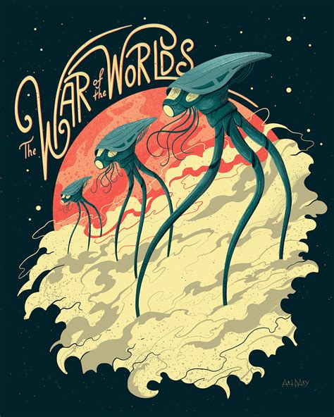 The War of the Worlds. Illustration. on Behance