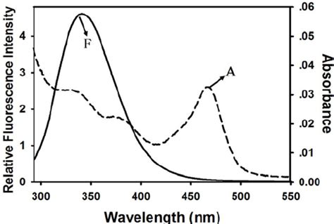 Spectral Overlap Of Ct Absorption A And Bsa Fluorescence F C